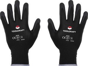 TOOLCRAFT  TO-5621487 Poliamid, Nitryl Rękawice robocze Rozmiar rękawic: 9 EN 388   CAT II 1 par(a)
