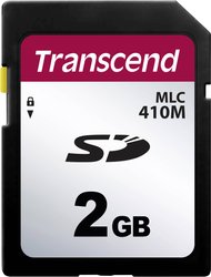 Karta pamięci SD Transcend TS2GSDC410M, 2 GB, Class 10 UHS-I, 95 MB/s / 20 MB/s