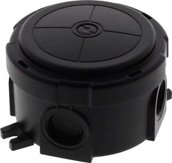 Skrzynka przyłączeniowa Wiska COMBI 304/5 BK, IP66/IP67, (D x S x W) 100 x 89 x 57 mm, czarny, 5 szt.