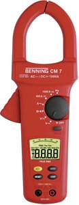 Miernik cęgowy Benning CM 7, CAT IV 600 V