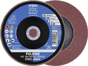 Tarcza lamelkowa PFERD A Psf Steelox 67706185 Średnica 180 mm 10 szt.