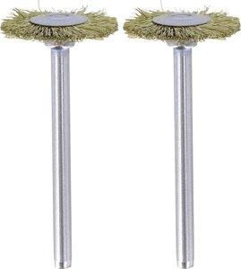 Dremel Szczotka z mosiądzu 535 Ø trzonka 3.2 mm 26150535JA 2 szt.