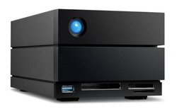 LaCie 2big Dock 16 TB  Obudow dysku twardego Thunderbolt 4, DisplayPort, USB 3.2 Gen 2 (USB 3.1) czarny STLG16000400