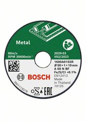 Tarcza tnąca prosta Bosch Accessories  1600A01S5Y 50 mm 1 szt.