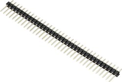 TRU COMPONENTS TC-9556676 Listwa połączeniowa Siatka: 2.54 mm Ilośc pinów: 36 Ilość rzędów: 1 1 szt.