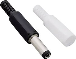 Złącze męskie niskonapięciowe BKL Electronic 075246 złącze męskie proste 5.50 mm 2.50 mm 1 zest.