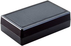 Obudowa uniwersalna Strapubox, ABS, czarny, (D x S x W) 101 x 60 x 26 mm, 1 szt.