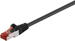 kabel LAN RJ45, Digitus DK-1511-100/BLACK Patchkabel U/UTP, U/UTP, CAT 5e, 10.00 m, czarny