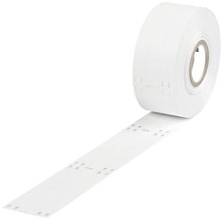 znaczniki wiązek kablowych, dla inteligentnych drukarek, do użytku z opaskami kablowymi, 100x15mm, Biały System znakowania kabli WAGO 211-836 211-836, 100 x 15 mm, 800 szt.