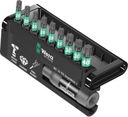 Bity Wera 8767-9/IDC 05057688001, TORX wewnętrzny, stal narzędziowa, 10 szt.