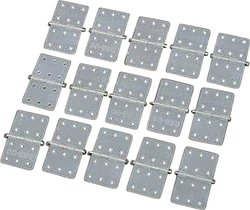 Zawias DU-BRO Hinges 11/28 119 prostokątny poliamid (D x S) 28 mm x 11 mm 15 szt.