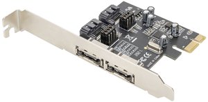 Karta DIGITUS SATA III PCI Express, 2 porty  Karta PCI-Express Digitus DS-30105 DS-30105