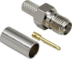 Złącze SMA TRU COMPONENTS 1579235 złącze żeńskie proste 1 szt.