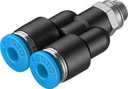 Złącze śrubowe wtykane FESTO QSY-M5-4  Gwint zewnętrzny: M5     1 szt.