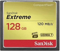 Karta pamięci CF SanDisk SDCFXSB-128G-G46, 128 GB, 120 MB/s / 85 MB/s