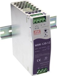 Zasilacz na szynę DIN Mean Well WDR-120-24, 24 V/DC, 5 A, 120 W
