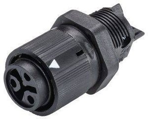 Złącze męskie okrągłe Wieland RST16I3 S B1 M02 SW 46.031.5053.1, styki:2 + PE, 250 V, 16 A, 1 szt.