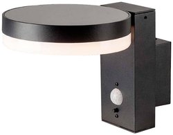 Solarna lampa ścienna V-TAC VT-1147 5.5 W   czarny