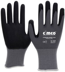 Cimco Standard Skinny Flex schwarz/grau 141267 Dzianina Rękawice robocze Rozmiar rękawic: 10, XL EN 388    1 par(a)