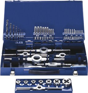 Zestaw gwintowników Eventus by Exact 10721 metryczny M3, M4, M5, M6, M8, M10, M12