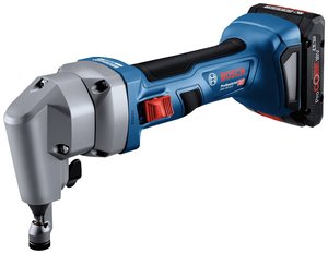 Bosch Professional Nożyce do blachy GNA 18V-16 E 0601529601 bezszczotkowy, zaw. 2 akumulatory, zaw. ładowarkę, zaw. walizkę Moc 700 W Napięcie akumulatora 18 V