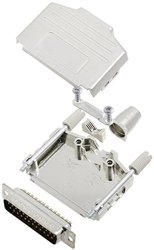 Zestaw listew męskich D-Sub TRU COMPONENTS TCDPPK25MDMPK 7708968, rzędy: 2, styki: 25, 180 °, 1 szt.