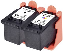Renkforce Tusz Zamiennik Canon PG-540, CL-541 Czarny, Cyjan, Magenta, Żółty atrament Renkforce RF-5628790, 1 szt.