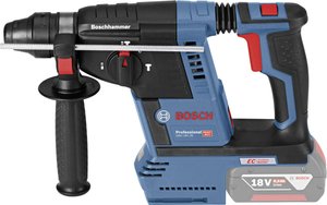 Młotowiertarka akumulatorowa Bosch Professional GBH 18V-26, SDS-Plus, zaw. walizkę, bez akumulatora, bez ładowarki, dystrybucja niemiecka