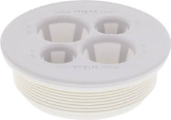 MultiCLIXX euro Tulejka membranowa z reduktorem naprężeń Wiska, EMTZ 32/02/120-02/080 V0 LG, (Ø x W) 37 mm x 12 mm, szaro-biały (ral 7035), 1 szt.