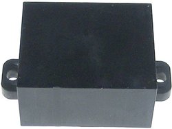 Obudowa modułowa Kemo, termoplast, czarny, (D x S x W) 30 x 25 x 15 mm, 1 szt.