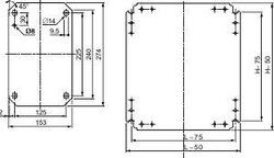 Płyta montażowa Schneider Electric NSYMM54 (D x S) 500 mm x 400 mm stal ocynkowana 1 szt.