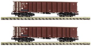 Wagon towarowy Fleischmann 830250 N Zestaw 2 gondoli Eanos 052 DB