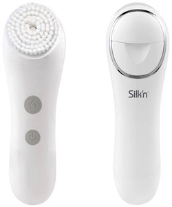 Silk&#39,n Fresh - szczoteczka do mycia twarzy z dozownikiem balsamu oczyszczającego  Silk´n Fresh Pędzelek do twarzy z funkcją masażu