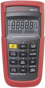 Termometr typu K, J Beha Amprobe TMD-53 3730085, -50 - +1350 °C
