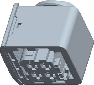 Obudowa złącza pin żeńskiego na kabel TE Connectivity HDSCS, MCP 1-1418390-1, automotive, piny: 4, 1 szt.