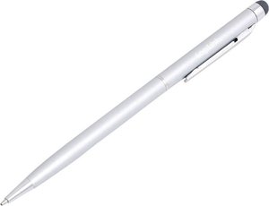 Rysik LogiLink® Touch Pen ze zintegrowanym długopisem, srebrny Rysik do ekranu dotykowego LogiLink AA0041, srebrny