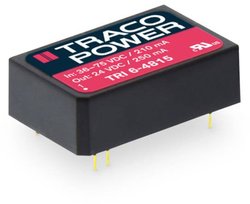 Przetwornica DC/DC, do PCB TracoPower TRI 6 TRI 6-2411, 6 W, 1.2 A, 1 szt.