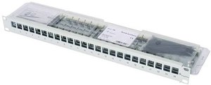Patchpanel Telegärtner J02023A0039, 24 Porty, 483 mm (19''), 1 U