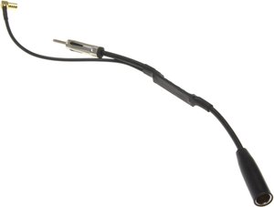 Radio samochodowe DAB + rozgałęźnik antenowy do radia samochodowego JVC Kenwood Sony Alpine Pioneer   DAB+ Splitter DIN 150 Ohm, Złącze SMB