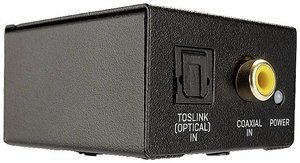 Konwerter koaksjalne, RCA, Toslink LINDY 70368, [2x złącze żeńskie optyczne/TOSLINK (ODT), złącze żeńskie koncentryk - 2x złącze żeńskie RCA/cinch]