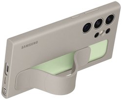 Samsung Standing Grip Futerał backcase Samsung Galaxy S24 Ultra ciemnoszary Funkcja podstawki