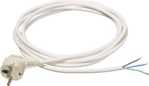 kabel AS Schwabe 70833, 3.00 m, biały