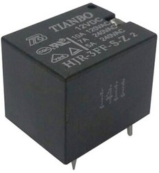 Przekaźnik drukowany Tianbo Electronics HJR-3FF-S-Z 12VDC 1366519, monostabilny, 1 cewka, 30 V/DC, 250 V/AC, 15 A, 1 szt.