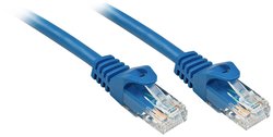 Kabel LAN LINDY 48173, 1 szt., RJ45, CAT 6, U/UTP, 2.00 m, niebieski