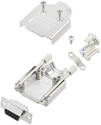Zestaw listew żeńskich D-Sub TRU COMPONENTS TCMHDM09DMSK 7709700, rzędy: 2, styki: 9, 180 °, 1 szt.
