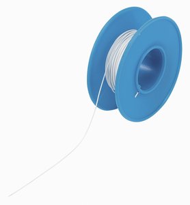 Drut do owijania TRU COMPONENTS Wire Wrap 1571387, 1 x 0.20 mm², 15 m, biały