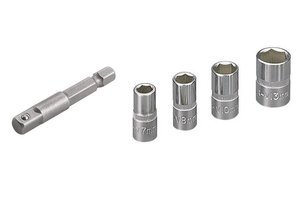 Nasadka zestaw Wolfcraft  2413000 1/4'' (6,3 mm)