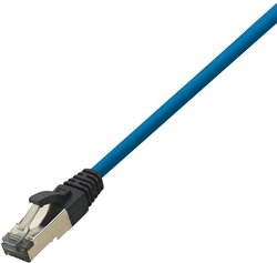 Kabel LAN LogiLink CQ8066S, 1 szt., RJ45, CAT 8.1, S/FTP, 3.00 m, niebieski