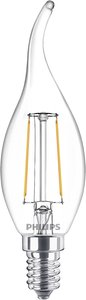 Żarówka Philips LED classic 2W zamiennik 25W, E14, ciepła biel (2700K) (2700K), 250 lumenów, świeca, przezroczysta Żarówka LED Philips Lighting 76319000 E14 2 W = 25 W 250 lm ciepła biel 1 szt.
