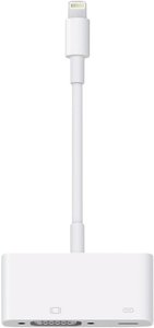 adapter do N/A Apple MD825ZM/A, [1x złącze męskie Lightning - 1x złącze żeńskie VGA]